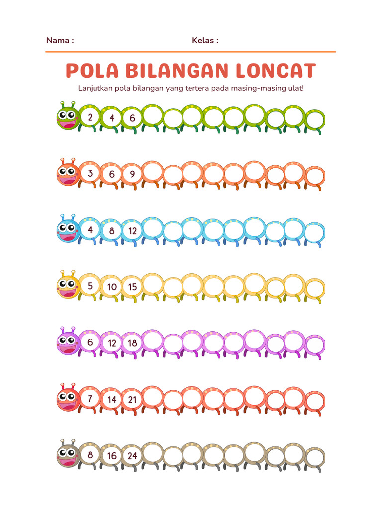 3 Soal Bilangan Loncat Kelas 2 SD yang Muncul di OSNK 2026, Wajib Tahu