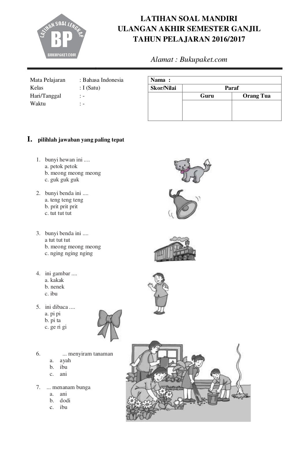 7 Lembar Kerja Soal Kelas 1 SD PDF Siap Cetak, Ternyata Orang Tua Wajib Tahu Ini 7 Lembar Kerja Soal Kelas 1 SD PDF Siap Cetak, Ternyata Orang Tua Wajib Tahu Ini