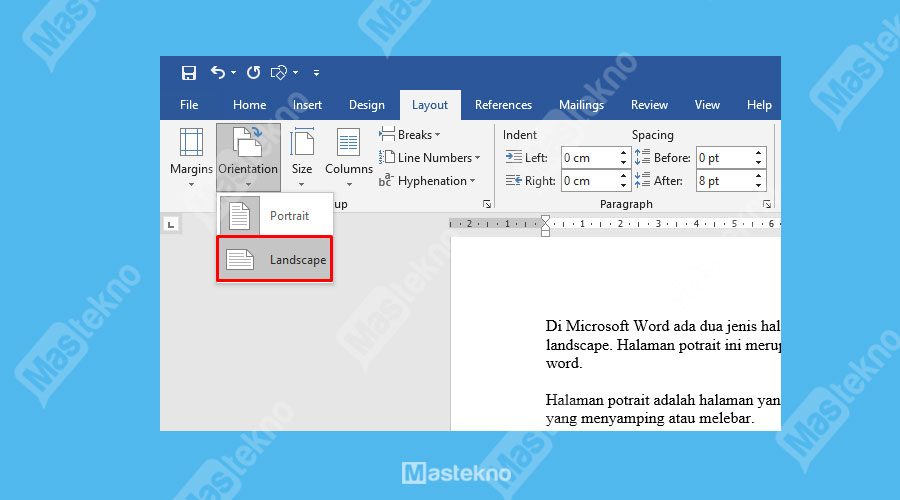 7 Rahasia Terbukti Cara Mengubah Mode Landscape Word 2010 Sebelum Terlambat