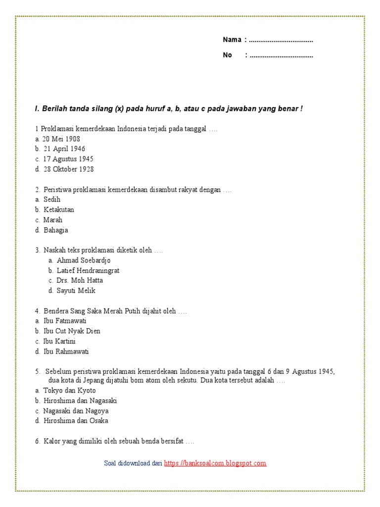 Terbukti! 5 Contoh Soal Tematik Kelas 5 Tema 7 Subtema 2 yang Bikin Nilai Naik Seketika
