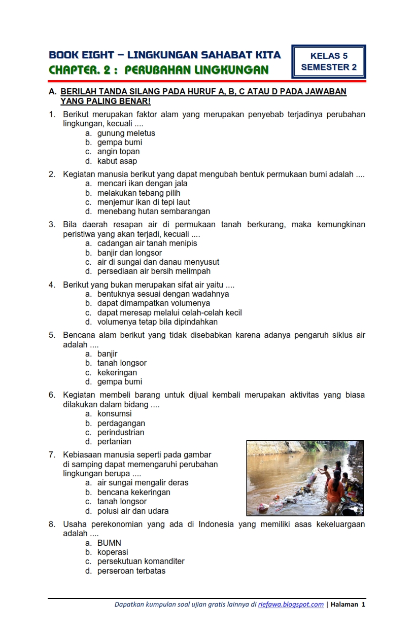 Terbukti 7 Cara Mudah Menguasai contoh soal tematik kelas 5 tema 8 subtema 2 Sebelum Nilai Turun