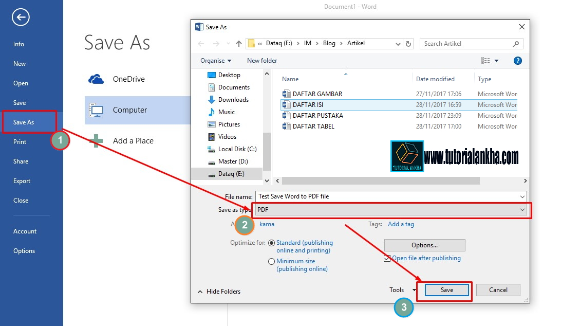 Ternyata Semudah Ini Cara Mengubah MS Word 2013 ke PDF di Laptop, 3 Langkah Langsung Jadi