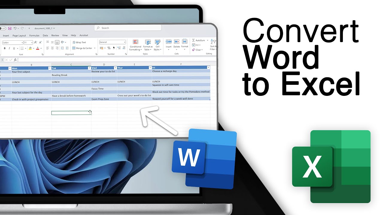 Ternyata Semudah Ini Cara Mengubah Microsoft Word Menjadi Microsoft Excel untuk Urus Berkas Magang Kemdiktisaintek 2026