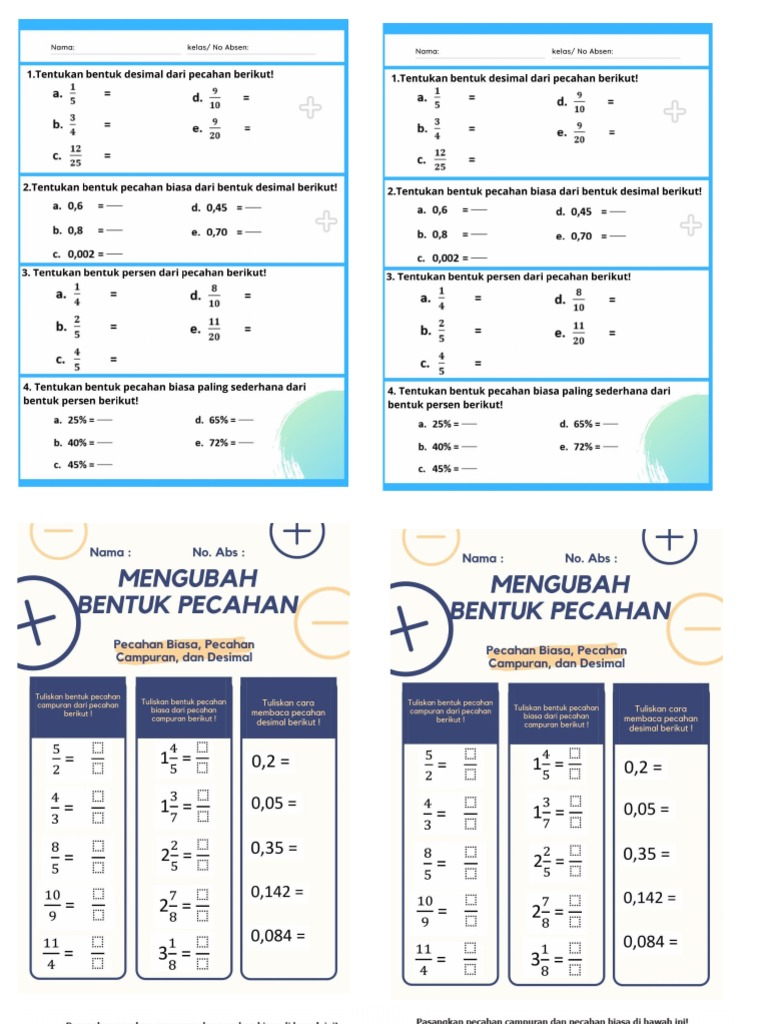 Wajib Tahu 7 Contoh Soal Matematika Kelas 5 Semester 2 Tentang Pecahan Sebelum Ulangan Sumatif 2026